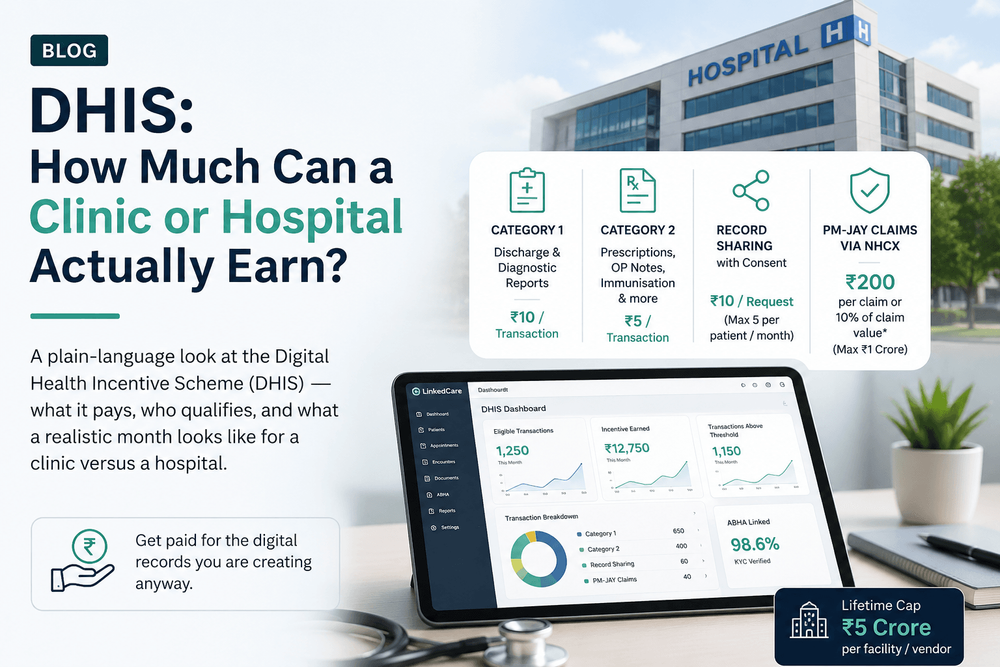 DHIS: How Much Can a Clinic or Hospital Actually Earn?